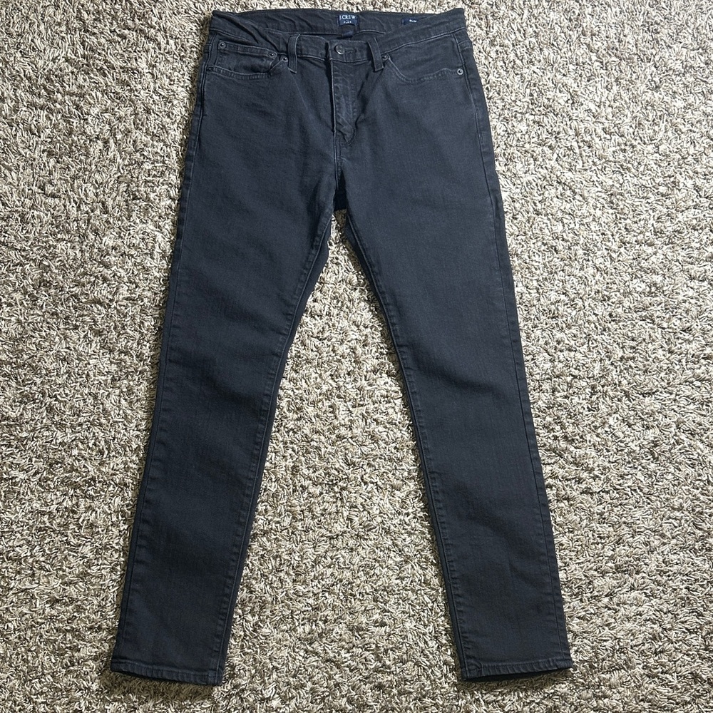 J. Crew Flex Slim Fit black Jeans size 31x32
